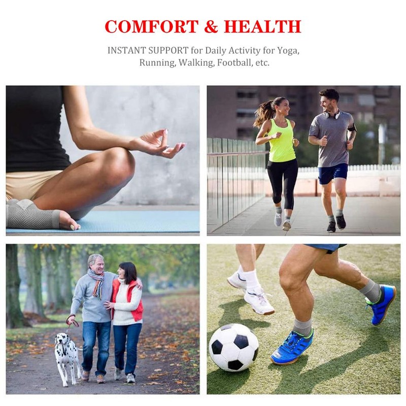 Plantar Fasciitis Compression Socks for Women Men Ankle Compression Sleeve