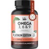 LIFE 360+ Omega 3, 6 y 9 Platinum 1000mg |