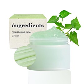 ONGREDIENTS Heartleaf Fresh Soothing Cream, Cooling Gel Cream, 1.69 Fl Oz