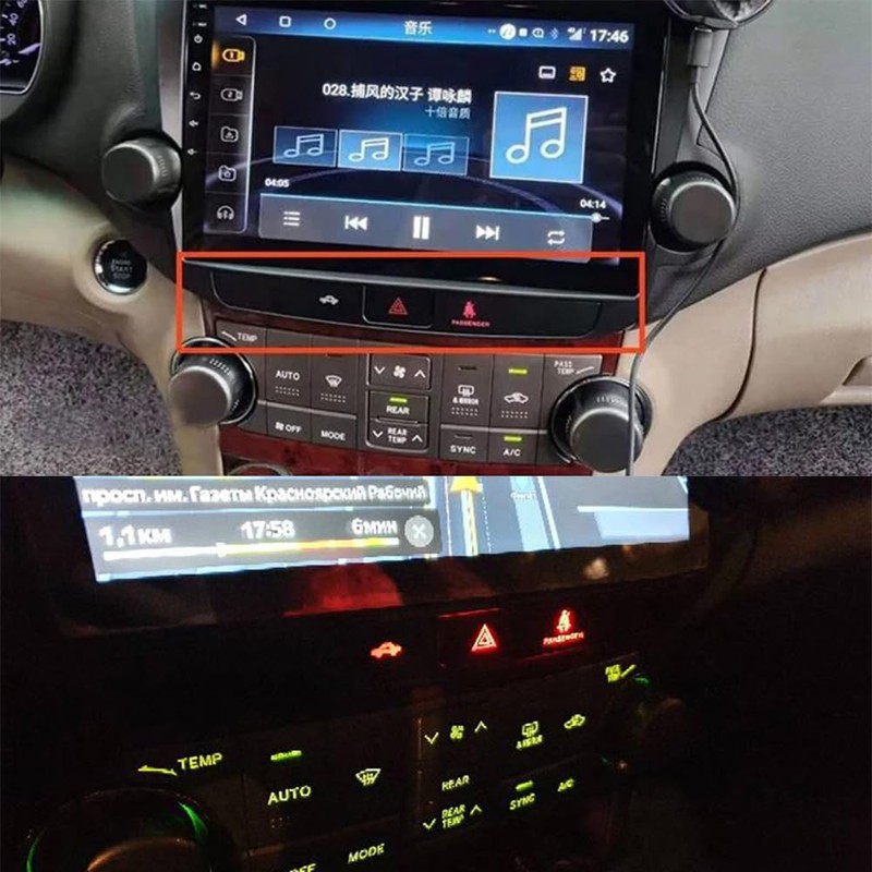 Car Warning Indicator Switch Danger Alarm Emergency Stop Button Assembly