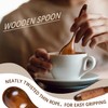 Hefild 6 PCS Wooden Spoons for Honey, 6.7 inch Small