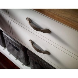 Franklin Brass Twisted Arch (10-Pack) Cabinet Handles 3' Hole Center Deep Bronze Kitchen Drawer Pulls Dresser, Furniture Hardware P35518K-OB3-B