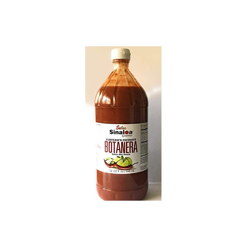 Salsa Sinaloa Botanera Hot Sauce 32 oz