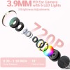 ScopeAround 3.9mm Otoscope 720p HD Smart Visual Ear Scope Camera