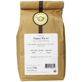 The Tao of Tea Topaz Pu-er, 1-Pounds