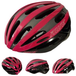 AWE® AWESprint™ Adult In Mould E-Bike/Bike Helmet Carbon/Black/Pink 55-58cm *FREE 5 YEAR CRASH REPLACEMENT*