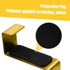 Coufce 2 Pack 9 Inch Towel Holder, Gold Bathroom Towel