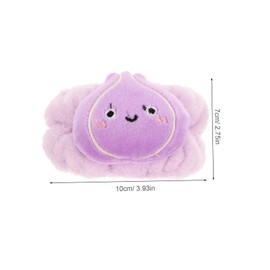 Baluue 1 Pair Cute Washing Wristbands Absorbent Water Resistant Soft Wrist for Face Washing for Couples Friends Comfortable Stylish Arm Bands for Skincare Routine