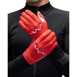 DUEECO MTB Mountain Bike Gloves Touchscreen with Dots Breathable Palm for BMX MX ATV Motocross Gloves