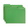 Blue Summit File Folders, Letter Size, 1/3 Tab, Green, Great