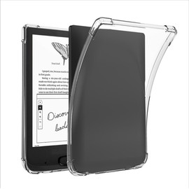 GIOPUEY Case for Pocketbook Basic 4, Soft TPU Back Cover, Thin Cover, Airbag Protection, Case Compatible with Pocketbook Basic 4 Transparent
