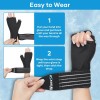 Wisesso Wrist Ice Pack Wrap, Reusable Ice Gloves for Hot