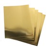 Hygloss Products Metallic Foil Board-10 Sheets, 10"x13" 5 Gold &