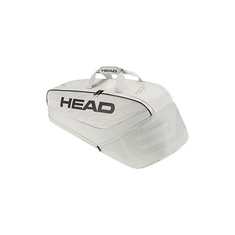 HEAD Unisex – Erwachsene Pro X Racquet Bag Tennistasche, weiß/schwarz
