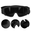 Tactics DustProof Protective Glasses Impact Resistant AntiExplosion Military Goggles(Verre gris