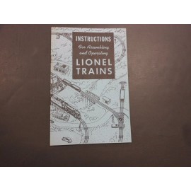 Lionel Postwar Instructions For Assembling and Operating Lionel Trains 1948
