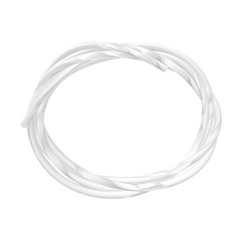 X AUTOHAUX 2.5m 8.20ft 8mm 0.31" Transparent Universal PMMA Optic Fiber Side Glow Cable Fiber Optic Cable for Car - Pack of 1