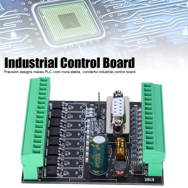 PLC Industrial Control Board FX1N/2N‑6MR/T/10/14/20MR/T WS2N‑20MT‑232‑S(C)