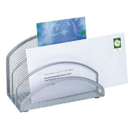 Wedo 65354 Office Letter Stand with 3 Compartments Wire Metal Silver