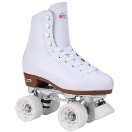 CHICAGO Skates Women's and Girl's Precision Rink Skate, White, 10