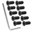VGEBY Scooter Screw Set, 10Pcs Durable Sturdy Alloy Electric Scooter