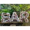 Cardboard Letter, 17.5 x 5.5 cm, Paper Part, Painting, Crafts,