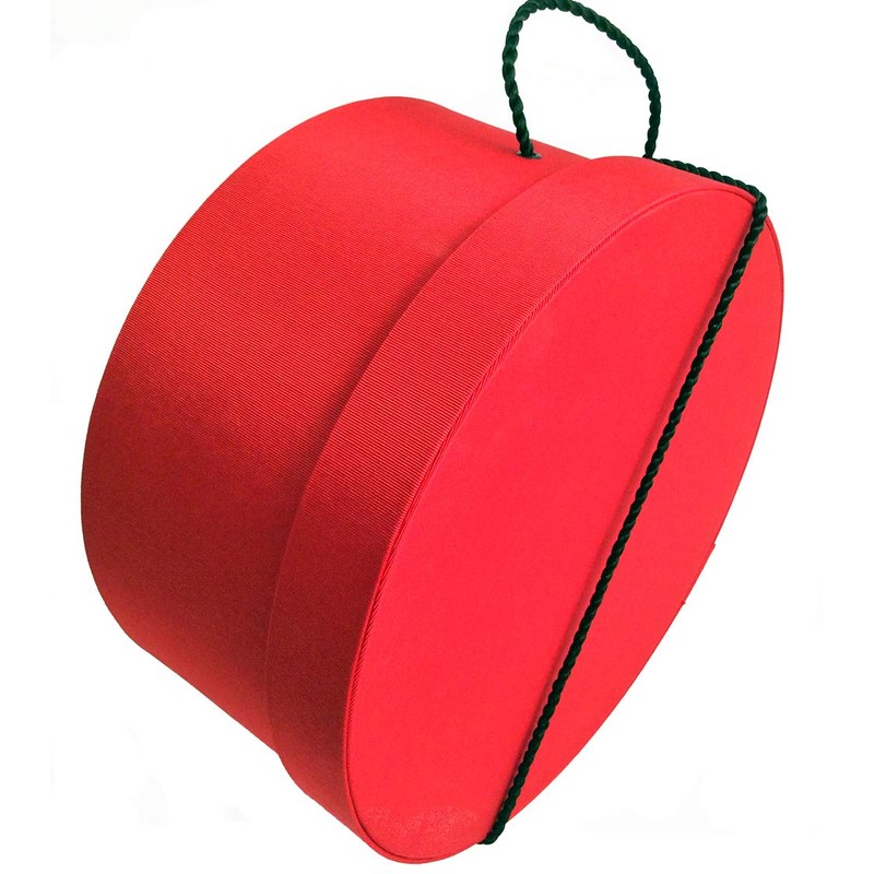 Sarah's Hat Boxes Classic Red Hat Box – 8.75" x
