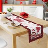 TELAIN Table Runner Linen 13x72 Inch, Durable and Elegant, Unique