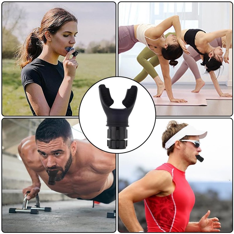 KDSSYFT Breathing Exercise Trainer, Lung Capacity Enhancer, Respiratory Muscle Training