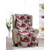 Velvet Touch Holiday Throw Fleece Blanket (50" x 60") -