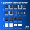 REV 0511641777 AquaForm Control Switch for Wet Rooms, IP44, 1-Pole,
