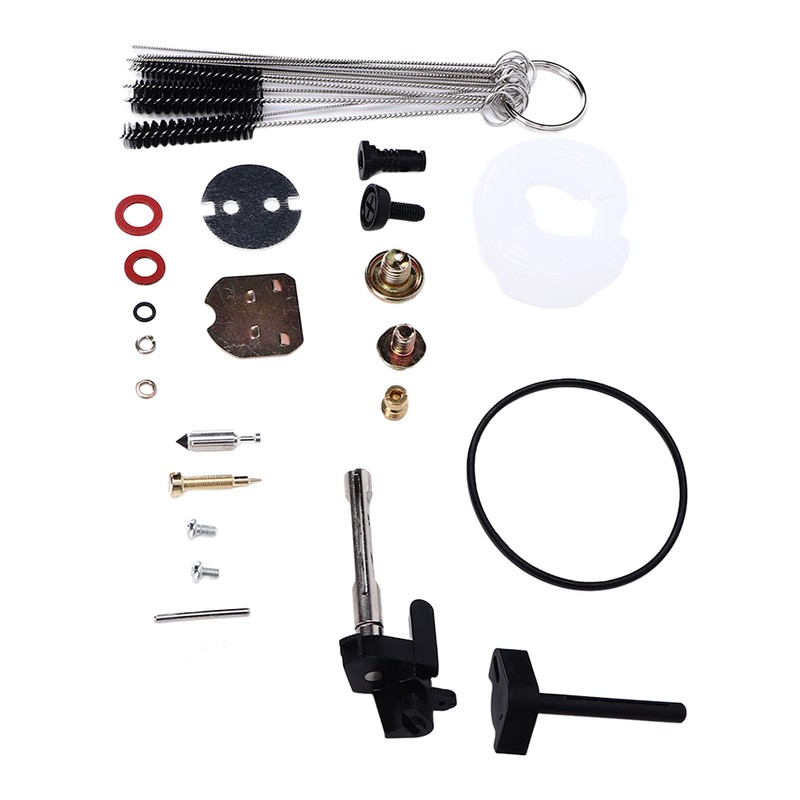Carburetor Rebuild Repair Kit Cleaning Brush Set Rubber Metal ABS