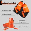 Frelaxy Emergency Blanket 2-Pack/4-Pack, Extra-Thick Extra-Large Space Blankets with Whistles,