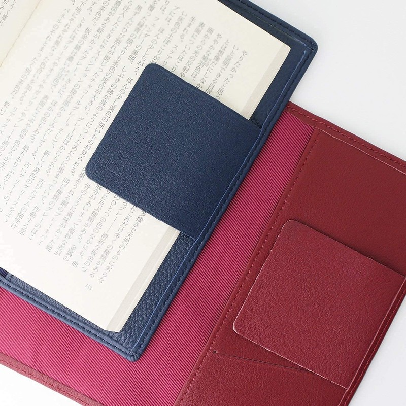 Slip-on OSL Free Type Bunko Book Cover Dark Navy OSL-3201