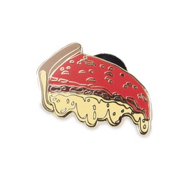 Damen + Hastings Men's Chicago Pins-D+H x Pintrill, Deep Dish Pizza, One Size