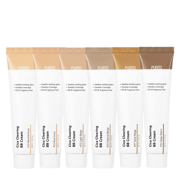 PURITO CICA Clearing BB Cream (6 colors), #31 Deep Warm