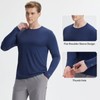 BALEAF Men's Long Sleeve Running Hiking Tops UPF 50+ Quick-Dry