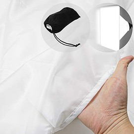 LimoStudio 20 x 5 ft. / 6 x 1.5M Soft Nylon Silk Seamless White Diffusion Fabric, DIY Softbox Lighting Tents for Professional Photography Lighting, AGG2514