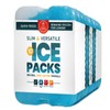Cool Pack Slim LongLasting Ice Packs Great for Coolers or