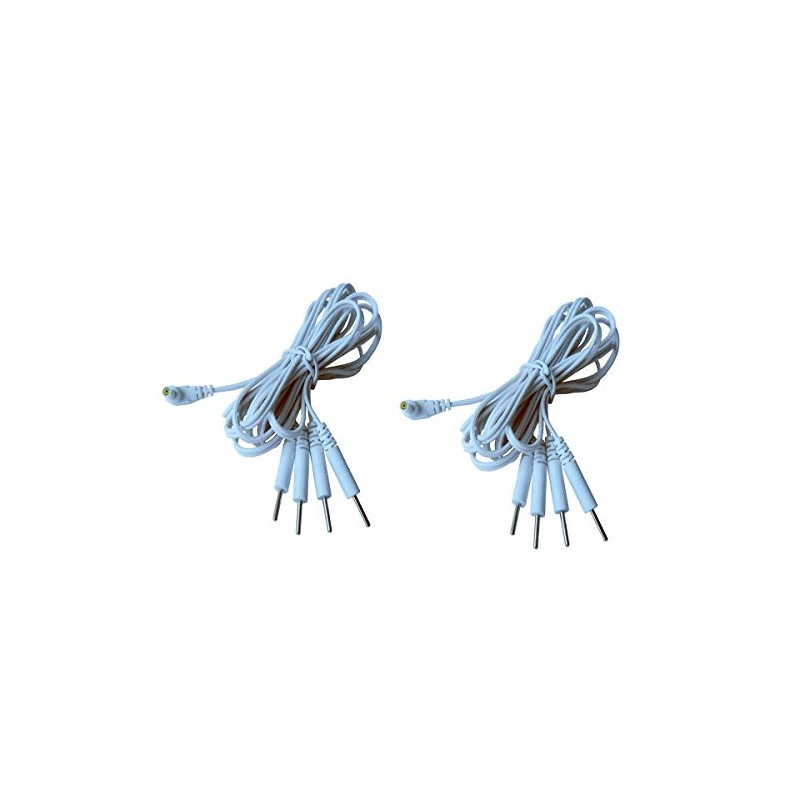 TENS Cable Electrode Wires 2.35mm Electrode Cable TENS Device Replacement