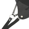 Archery Chest Guard Black PET And Cowhide Hunting Chest Protector