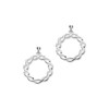 Ortak Celtic Silver Earrings E166