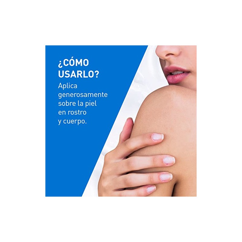 Cerave Loción Hidratante Rostro Cuerpo Piel Seca Ácido Hialurónico 236ml