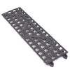 Spill-Stop 159-02 Bar Mat Strip/Shelf Liner, Non-Slip Interlocking Design, Raised