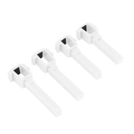 4pcs Drone Landing Gear Extensions Professional Lightweight Foldable Drone Height Extended Leg for FIMI X8 SE Lifting Drone Accessories White