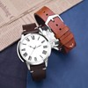 BISONSTRAP Watch Band, Military Style, Italian Leather, Replacement Strap, Quick