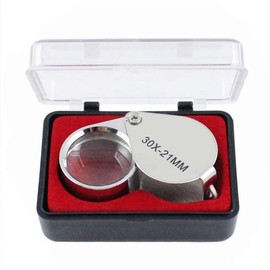 Ziyan Magnifying Glass 30x Magnification Diameter 25 mm Magnifying Glass Precision Magnifier Watchmaker