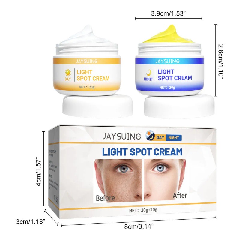Crema Aclaradora De Día Y Noche Para Melasma, Pecas Y