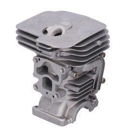 41mm Cylinder Head Kit, Cylinder Gasket Piston Ring Kit Set, Replacement for 435 440 440E Chain Saw, Cylinder