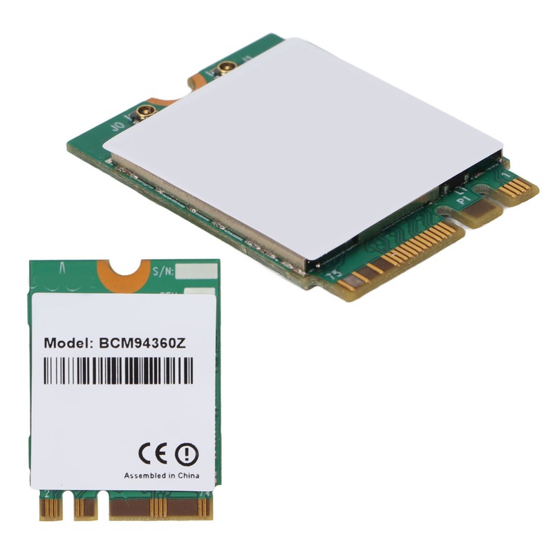 Wireless Card 2.4GHz 5GHz Dual Band 802.11ac/a/b/g/n NGFF M.2 1200Mbps